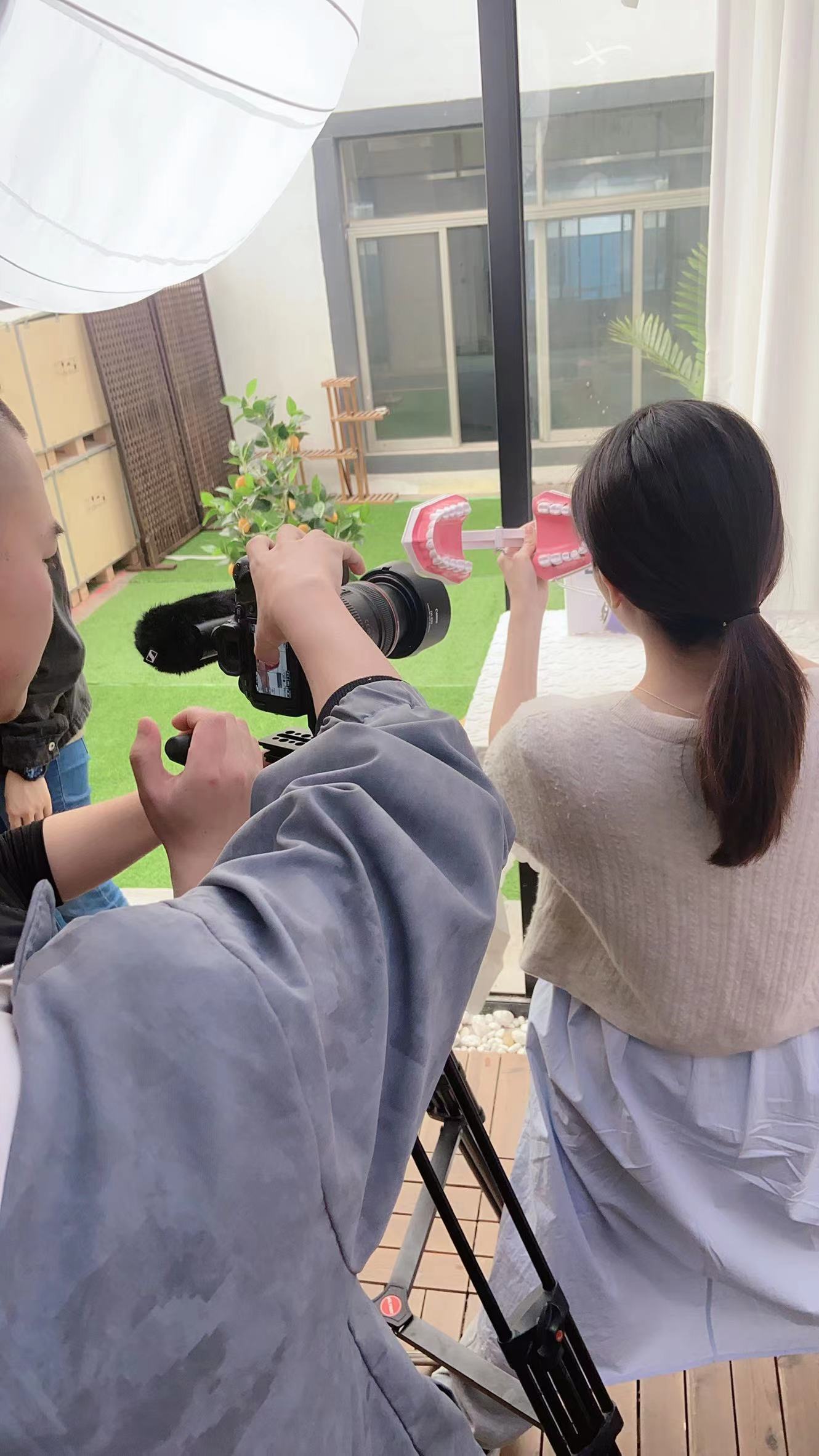 广州冲牙器产品拍摄花絮(图1)